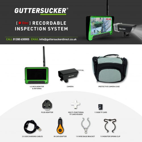 Recordable Camera, Monitor and Accessories