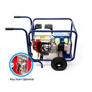 5kVA petrol generator for gutter vacuum systems