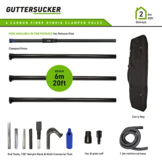 Premium 50mm Clamped Pole Package